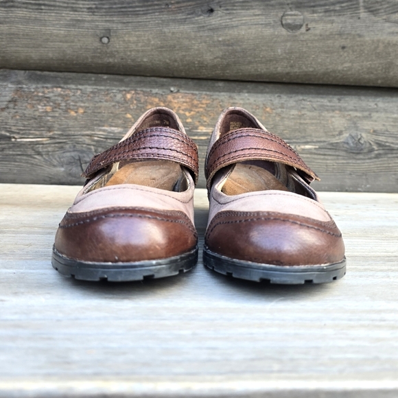 Naturalizer Hollace Brown Leather, Mary Jane, Block Heel. WMS 7M - Picture 8 of 16